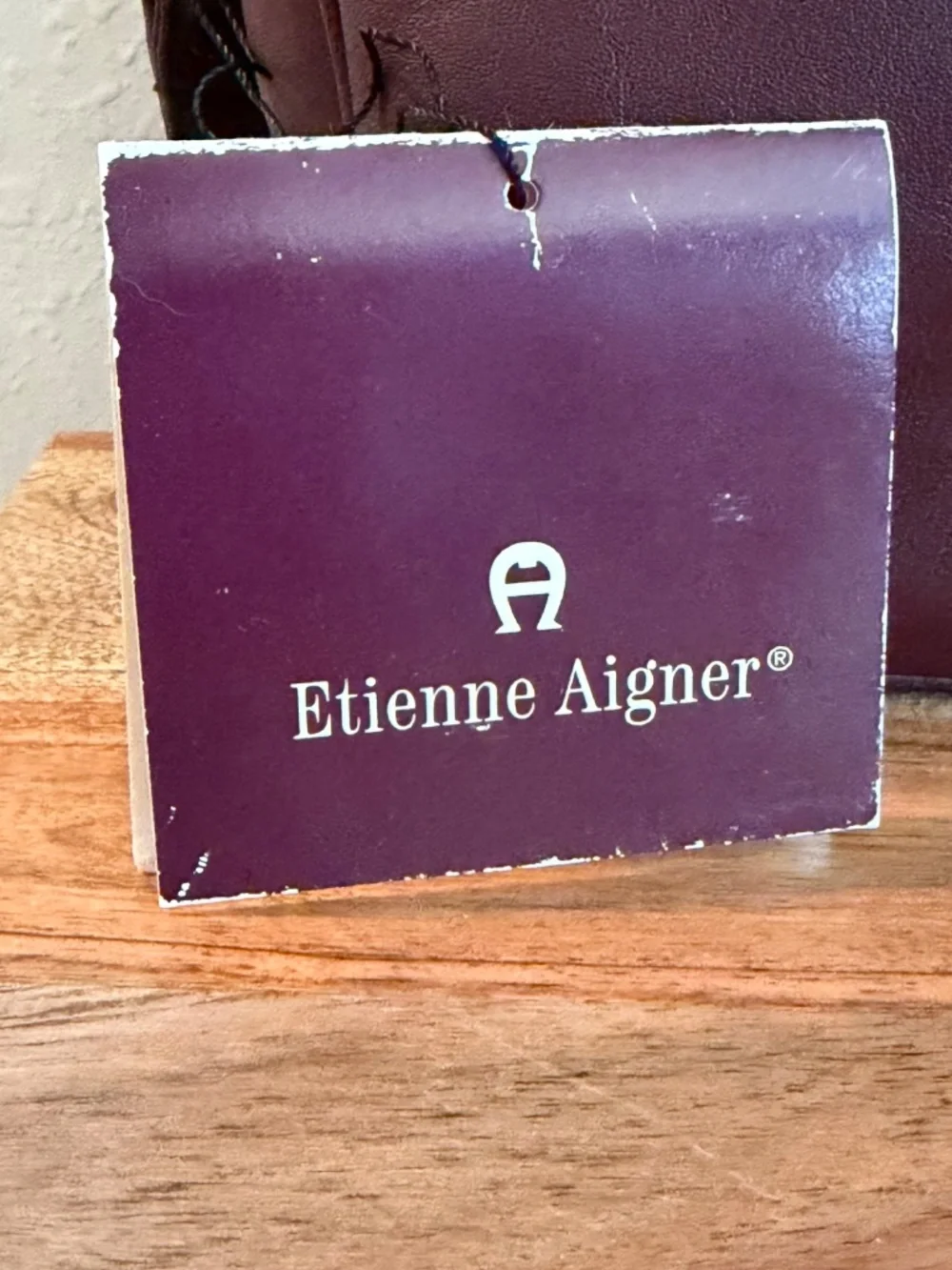 NWT Rare 1980s Etienne Aigner 